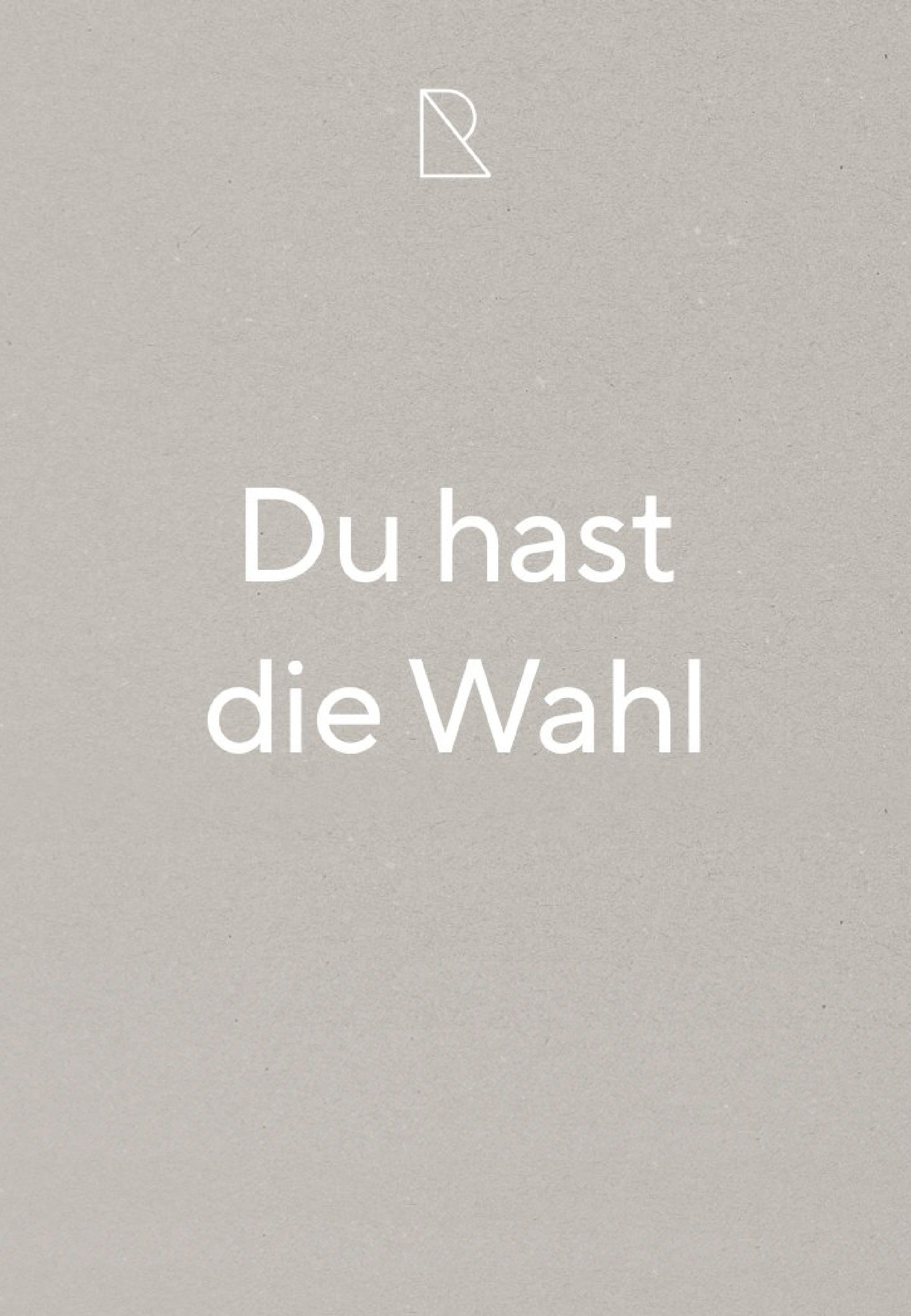 E-Mail: Du hast die Wahl